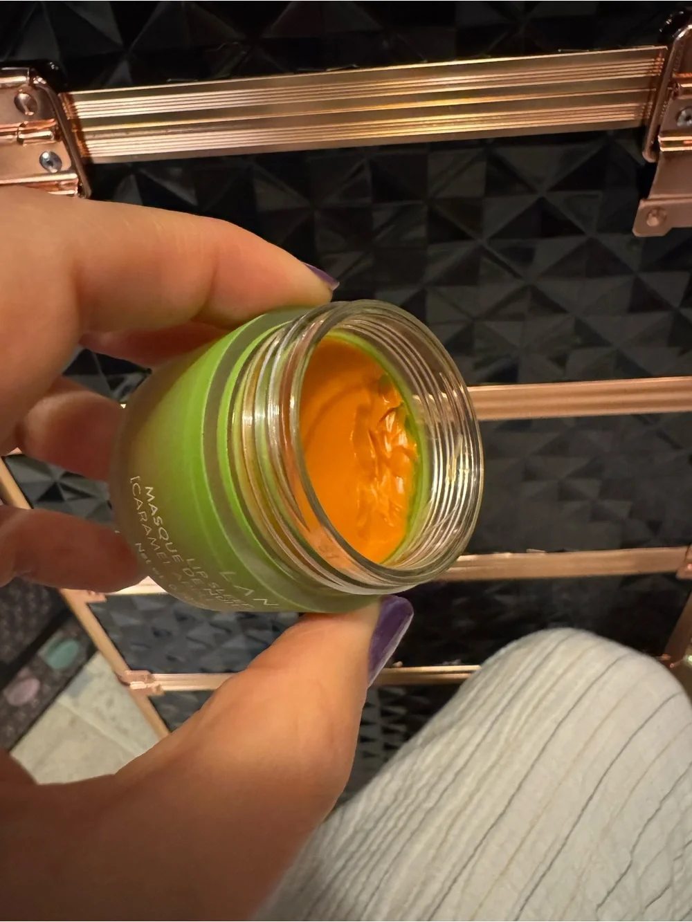 USED LANEIGE Lip Sleeping Mask - Caramel Apple